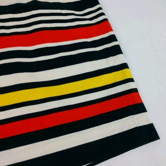 Banana Republic striped straight pencil skirt - Picture 3 of 8